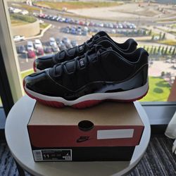 Deadstock Jordan Retro 11 Bred Low Sz 11 