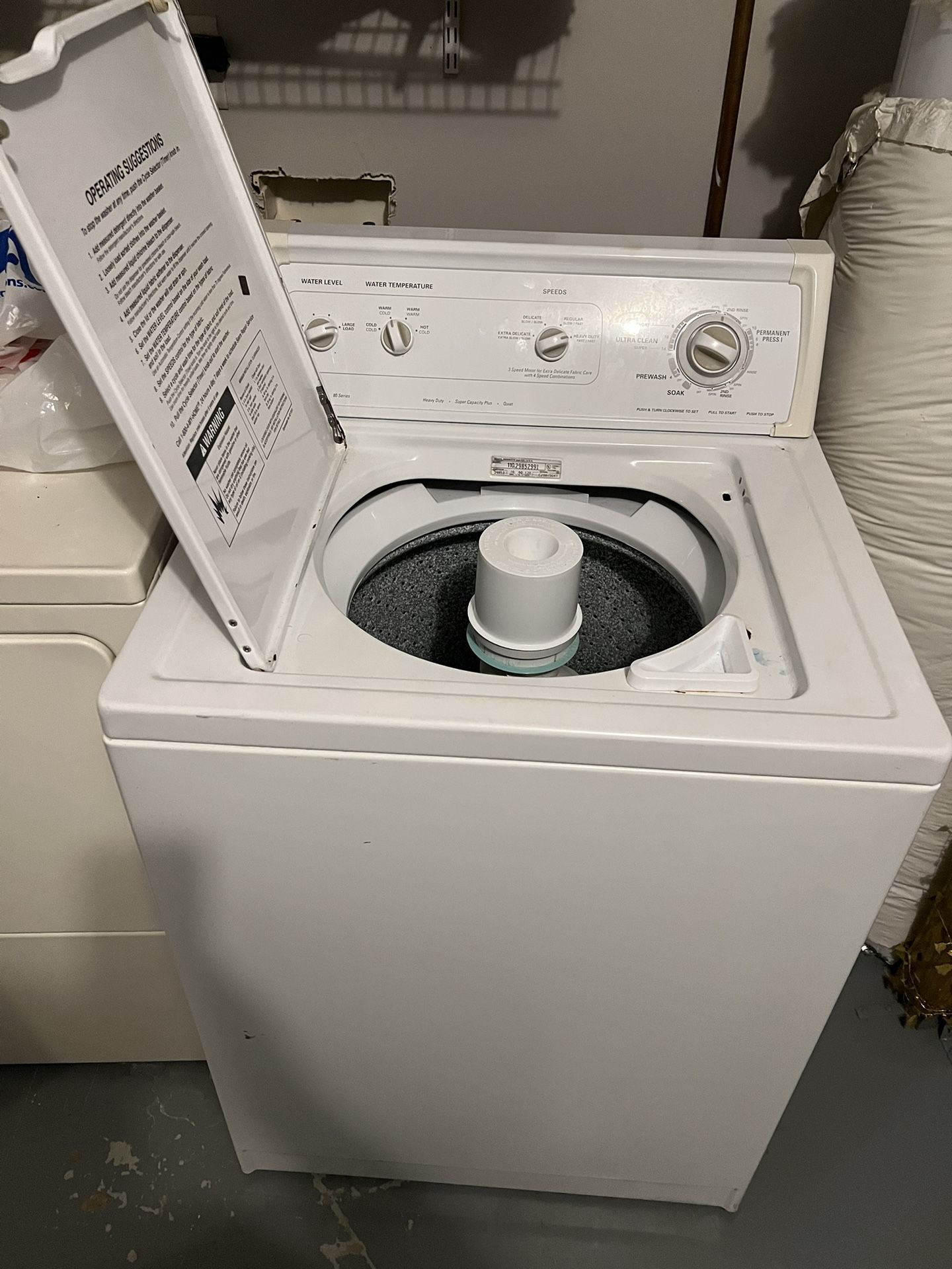 Washer And Dryer 