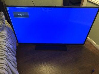 60” TV damaged
