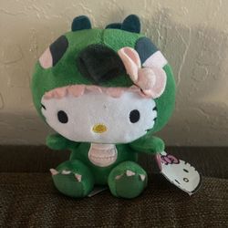 Hello kitty dragon plush