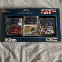 Racing Champions 1991 Ford Motorsport 1:64 Scale NASCAR Die-Cast 5-Car Set