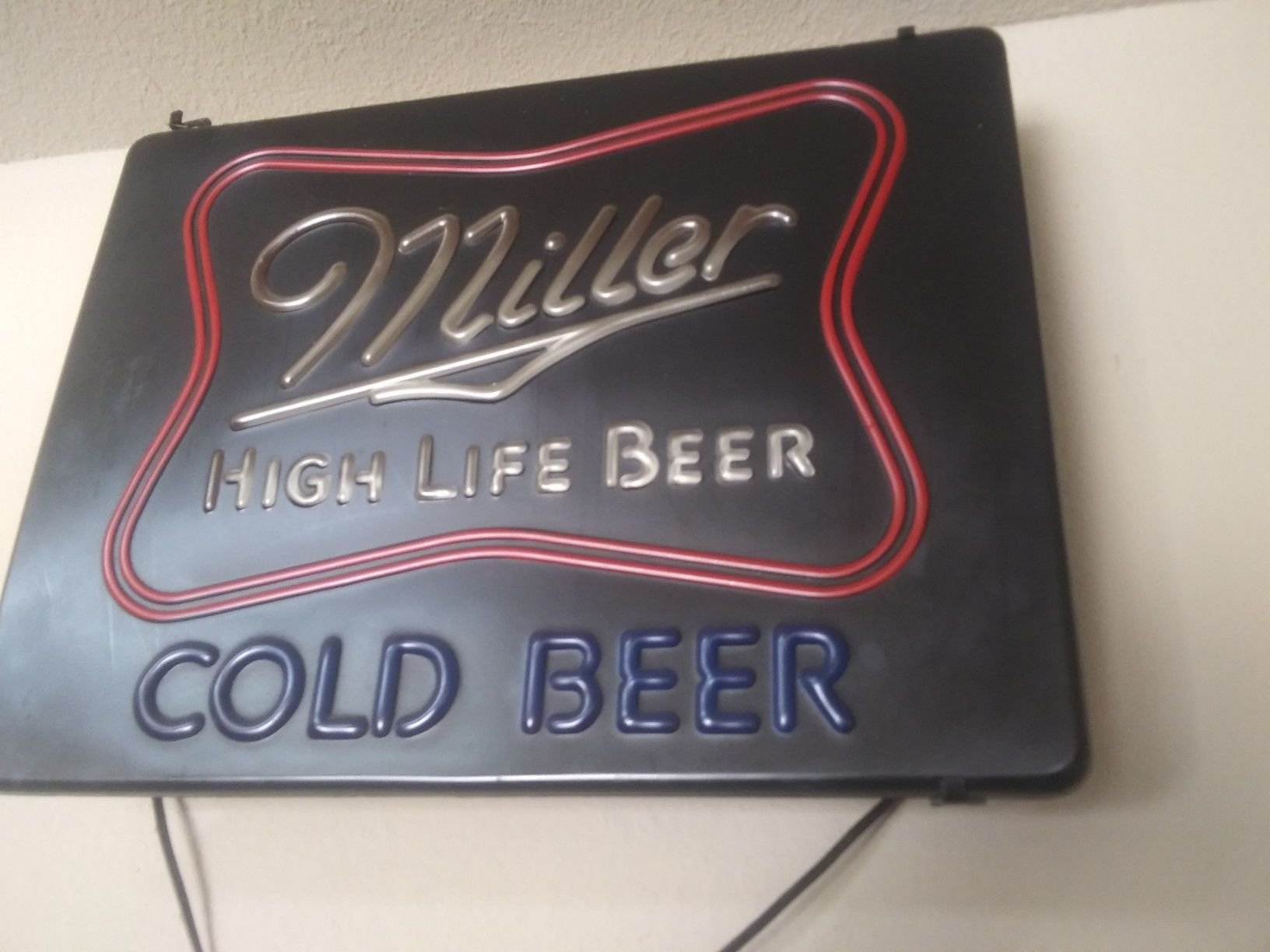 Old beer sign