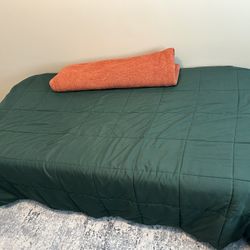 Twin Memory Foam Mattress With Frame 