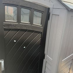 Suncast outdoor storage