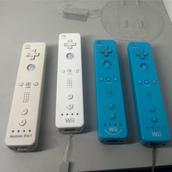 Repair Or Parts Nintendo Wii Controllers As Is 