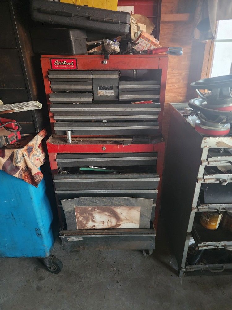 Vintage Craftsman Toolbox Roller (Sears)