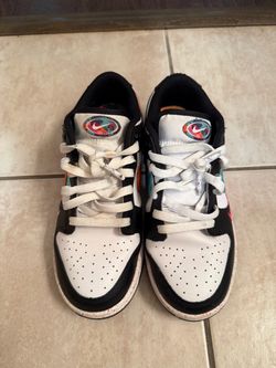 Nike Dunk Low Multiple Swooshes White Washed Teal