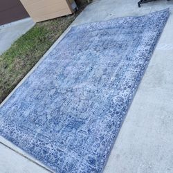 Layla Collection LAY-06 Taupe / Stone beautiful 9ft by 7ft. Area Rug carpet NON SMOKING NO PET HOME
