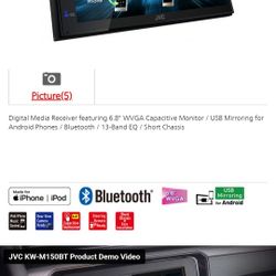 JVC BLUETOOTH RADIO