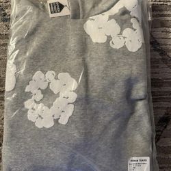 Grey Denim Tears Hoodie 