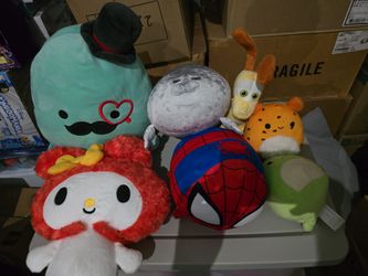 Squishmallows Plush Spiderman Hello Kitty