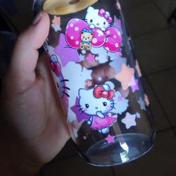 HELLO KITTY…..UVDTF Hand Made Cups