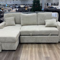 Sectional Sofa And Storage 