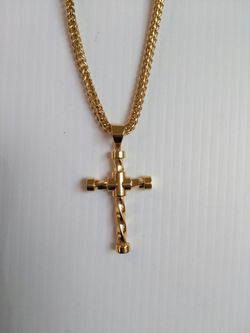 Stainless steel chain and charm original