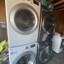 Kenmore Front Load Set Gas Dryer
