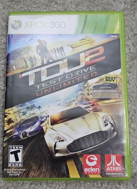 Tested Drive Unlimited 2 Xbox 360 Game CIB