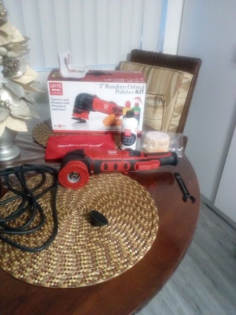 Griots Garage 3" Random Orbital Polisher KIT