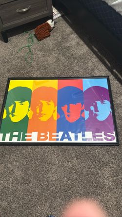 Pop Art style Beatles poster
