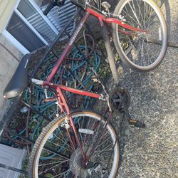 monatague crosstown bi frame vintage folding bike 26”