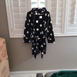 New Pink  Polka Dot Robe 