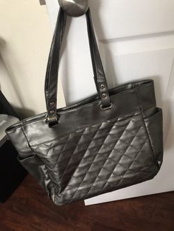 Silver purse