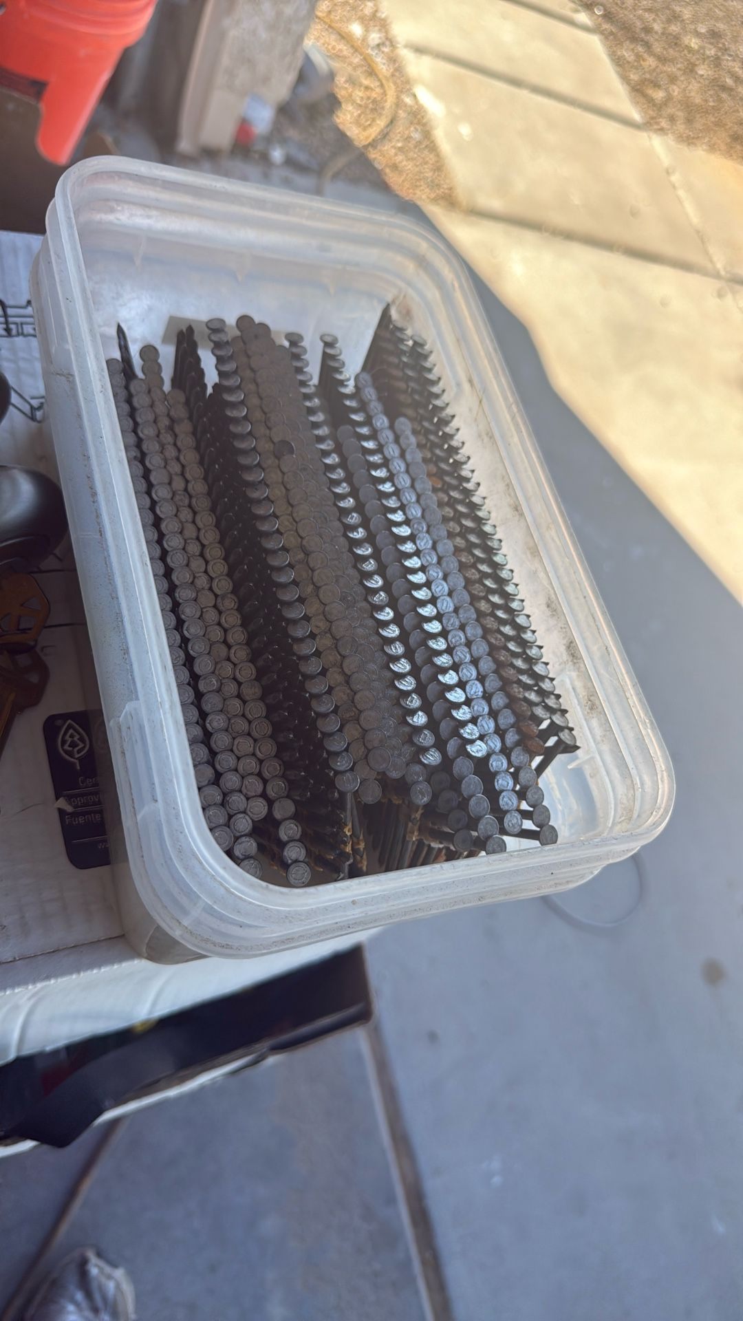 21° framing nails