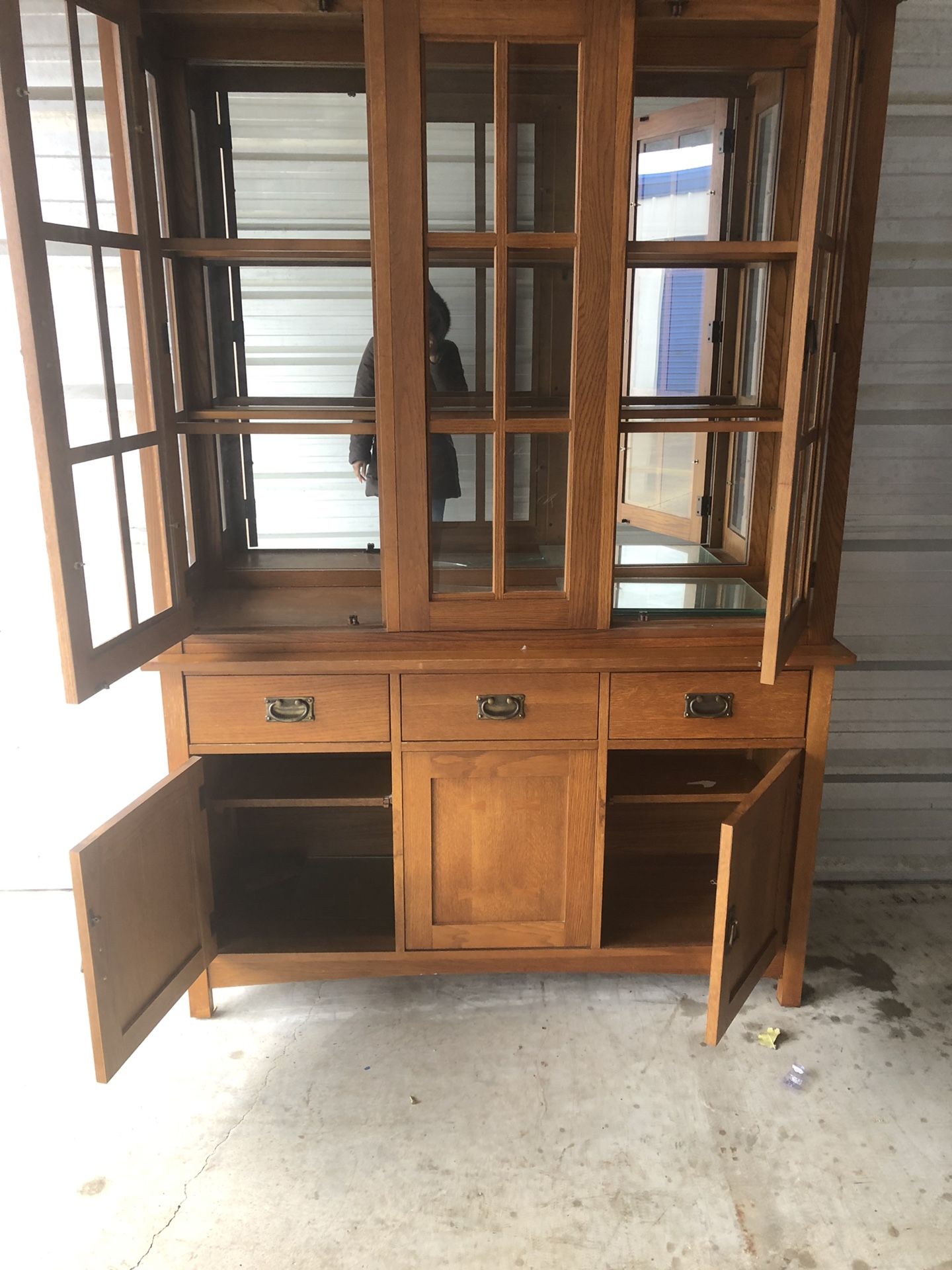 Dining Room Table with 4 chairs and China Cabinet