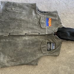 Leather Vest