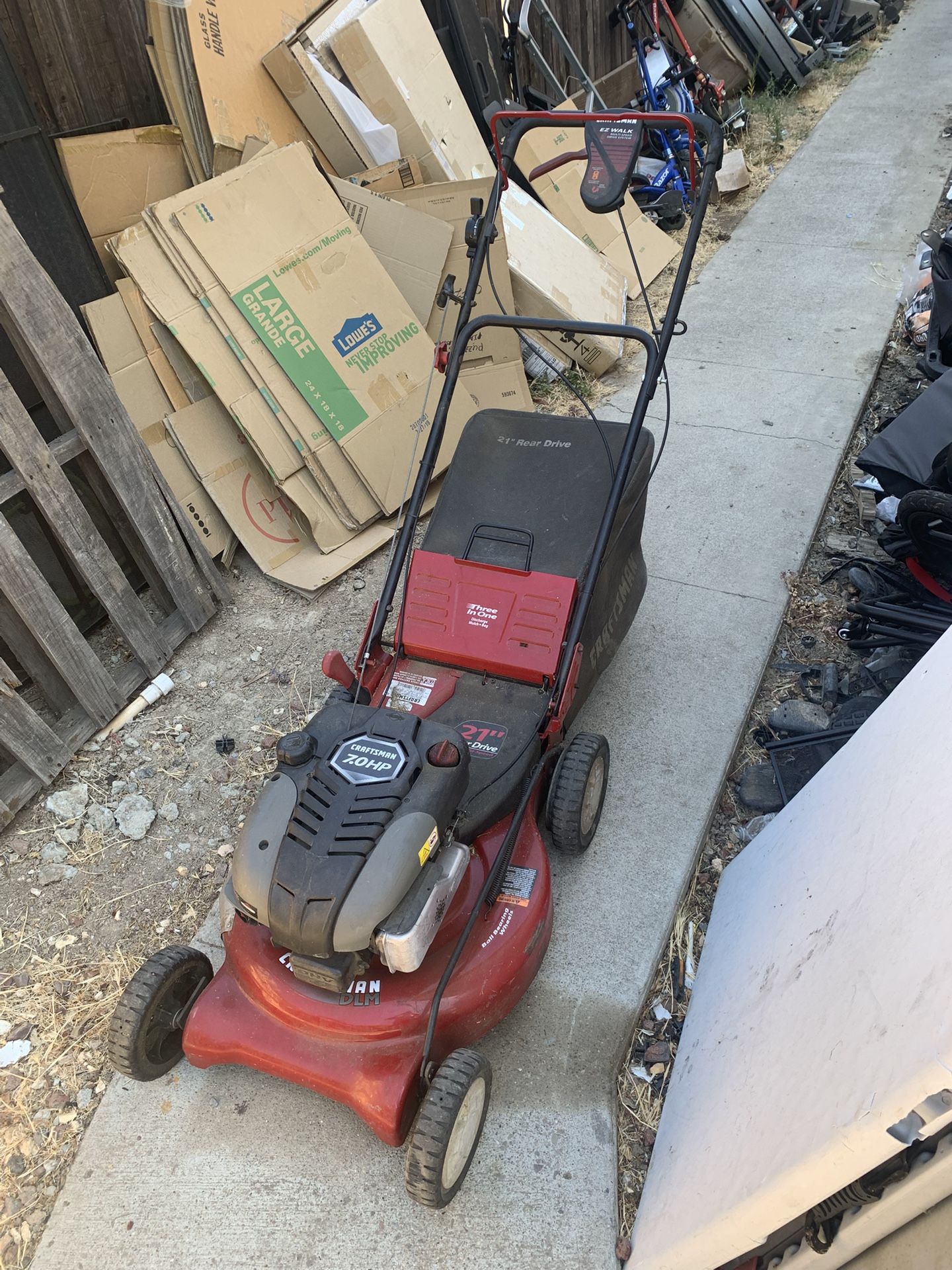 Craftsman Self Propelled Lawnmower