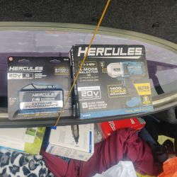 Ultra Torque Brushless Impact Wrench (1400 Ft. Lbs. Breakaway Torque) 20v Hercules With 8AH Battery