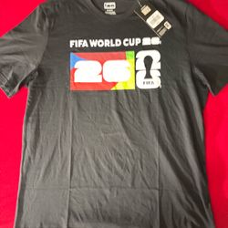 NEW FIFA World Cup 2026 Official Licensed T-Shirt XL – Host Cities Canada Mexico USA