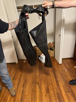 Leather Motorcycle Chaps