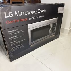 Brand new LG Microwave Oven 1.8 Cu. ft 1000W