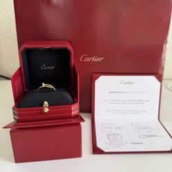 Cartier Juste Un Clou Ring—Size:  64 EU