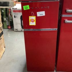 GALANZ RED MINI FRIDGE GLR46TRDER 4.6 🧊❄️ LB