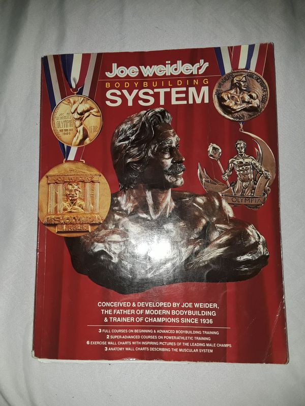 Joe Weider S Bodybuilding System Book And Charts