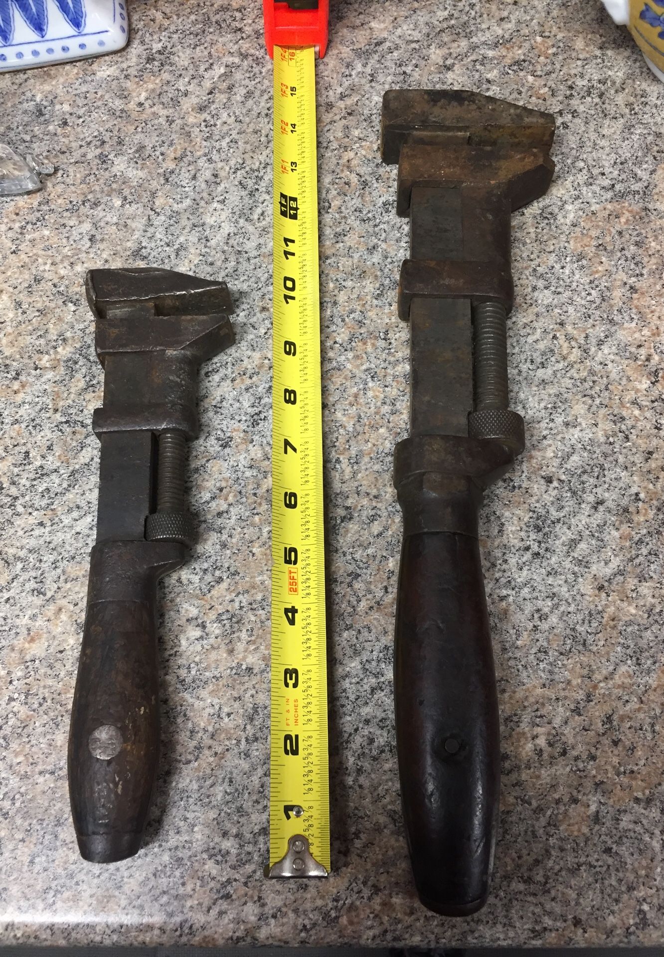 Antique Early 1900&s wrench set