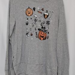 Crewneck Pullover - Size Small - Way To Celebrate Halloween Graphic - Item #: WT331