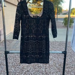 Lacey Black Dress