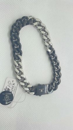Black and Silver, Stainless Steel 