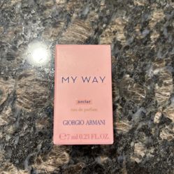 NEW GIORGIO ARMANI MY WAY NECTAR EAU DE PARFUM MINI $10!