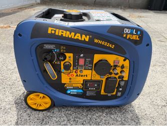 Firman 4000W Dual Fuel Generator