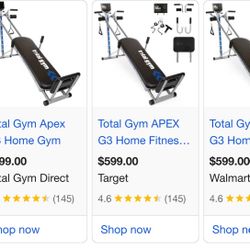 apex g3 total gym