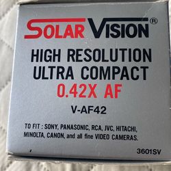 Solar Vision Camera Accessory