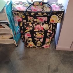 Cricut Air Explore 2 w/Anna Griffin Rolling Luggage And Circuit Supplies