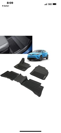 2018-2020 Toyota C-HR GENUINE ALL WEATHER FLOOR MATS