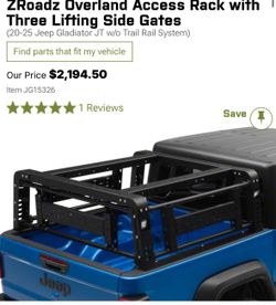ZROADZ ACCESS OVERLAND CARGO RACK