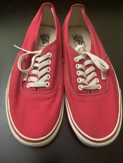 Red Vans