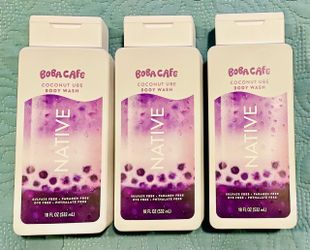 Native Coconut Ube Body Wash Bundle