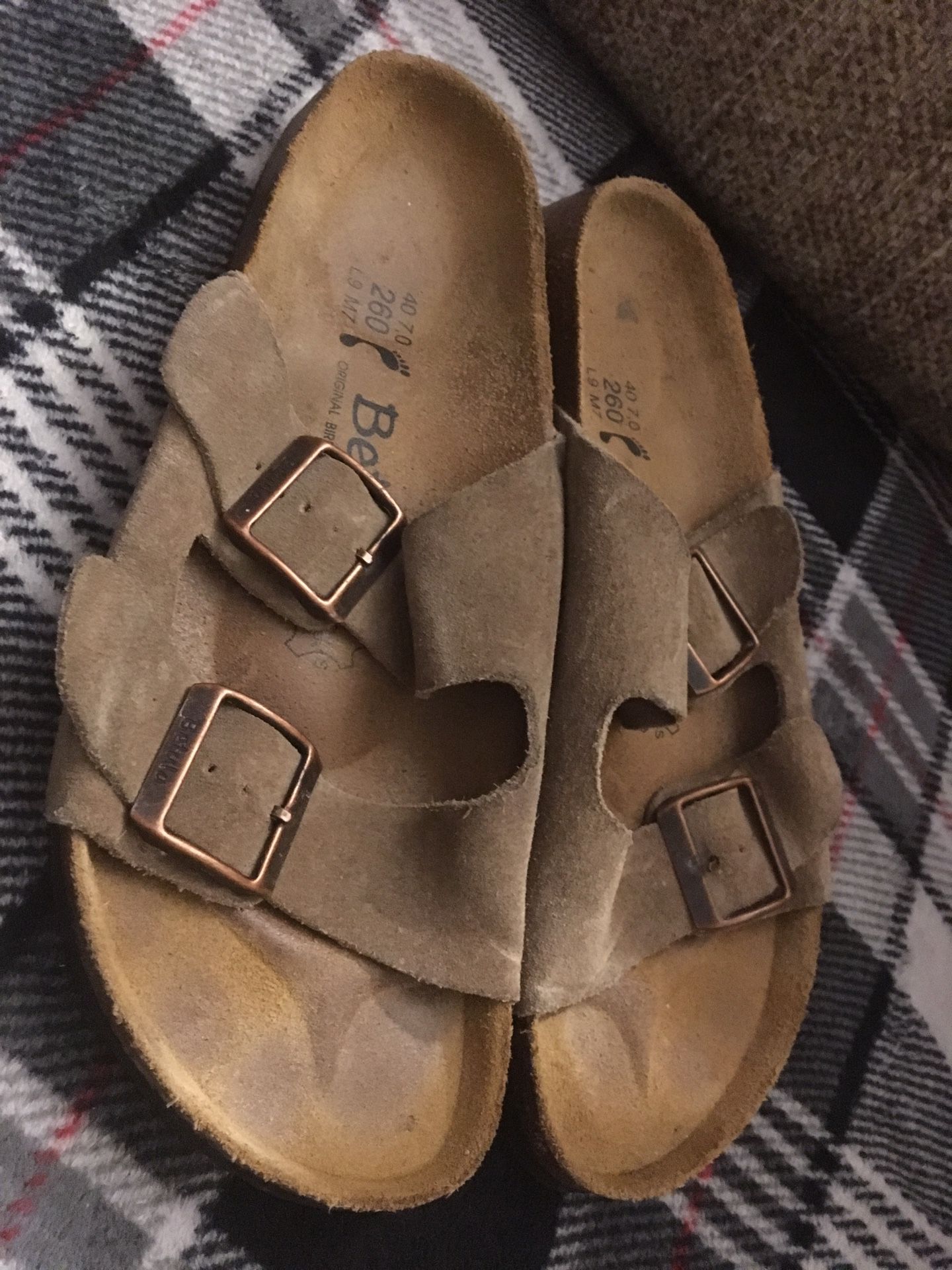 Birkenstock’s Betula Suede Buckle Sandals